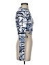 Shein Blue Long Sleeve Blouse Size 2 - photo 4