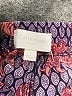 J.Crew Collection 100% Silk Print Red Silk Pants Size 8 - photo 6