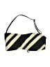 DKNY Stripes Black Ivory Swimsuit Top Size S - photo 1