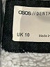 ASOS 100% Cotton Black Denim Jacket Size UK 10 / US 6 - photo 6