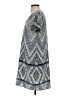 Renee C. Blue Casual Dress Size S - photo 5