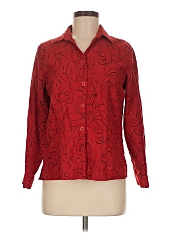 Sag Harbor Long Sleeve Blouse (view 1)