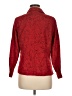 Sag Harbor 100% Polyester Paisley Red Long Sleeve Blouse Size M (petite) - photo 2