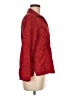 Sag Harbor 100% Polyester Paisley Red Long Sleeve Blouse Size M (petite) - photo 4