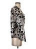 Nine West Silver 3/4 Sleeve Blouse Size S - photo 4