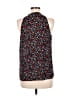 A.L.C. 100% Silk Black Sleeveless Silk Top Size 8 - photo 2