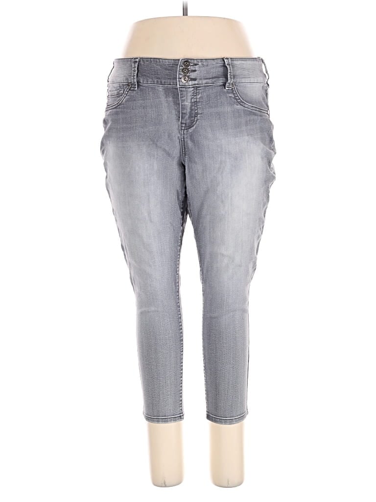 Pre-owned Torrid Jeans In Gray