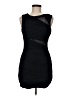 Sequin Hearts Black Cocktail Dress Size M - photo 1