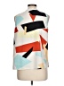 Shein Color Block Ivory Orange Sleeveless Blouse Size 12 - photo 2