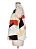 Shein Color Block Ivory Orange Sleeveless Blouse Size 12 - photo 5