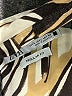 Zara Print Brown Short Sleeve Blouse Size L - photo 7