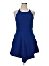 rue21 Solid Blue Cocktail Dress Size XL - photo 1