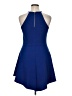 rue21 Solid Blue Cocktail Dress Size XL - photo 2