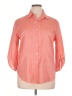PaperWhite Orange 3/4 Sleeve Silk Top Size 14 - photo 1