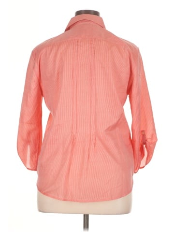 PaperWhite 3/4 Sleeve Silk Top (view 2)