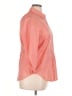 PaperWhite Orange 3/4 Sleeve Silk Top Size 14 - photo 4