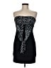 Sweet Storm Chevron-herringbone Black Cocktail Dress Size M - photo 1