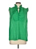 Ella Moss Green Sleeveless Blouse Size L - photo 1