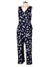 Kaileigh Stars Blue Jumpsuit Size XL - photo 1