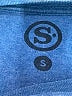 Assorted Brands Solid Blue Short Sleeve T-Shirt Size S - photo 7