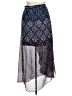 ERIN Erin Fetherston 100% Polyester Paisley Blue Casual Skirt Size XL - photo 1