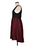 Unbranded Color Block Burgundy Casual Dress Size M (estimated) - photo 5