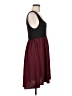Unbranded Color Block Burgundy Casual Dress Size M (estimated) - photo 4