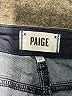 Paige Chevron-herringbone Blue Jeans Size 27 Petite - photo 7