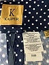 Kasper Polka Dots Blue Casual Pants Size 10 - photo 7
