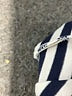 Zara Stripes Ivory Short Sleeve Turtleneck Size S - photo 8
