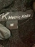 Metric Knits Black Pullover Sweater Size M - photo 7
