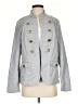J.Jill Solid Gray Blazer Size S - photo 1