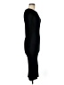 Zara Solid Black Casual Dress Size M - photo 4
