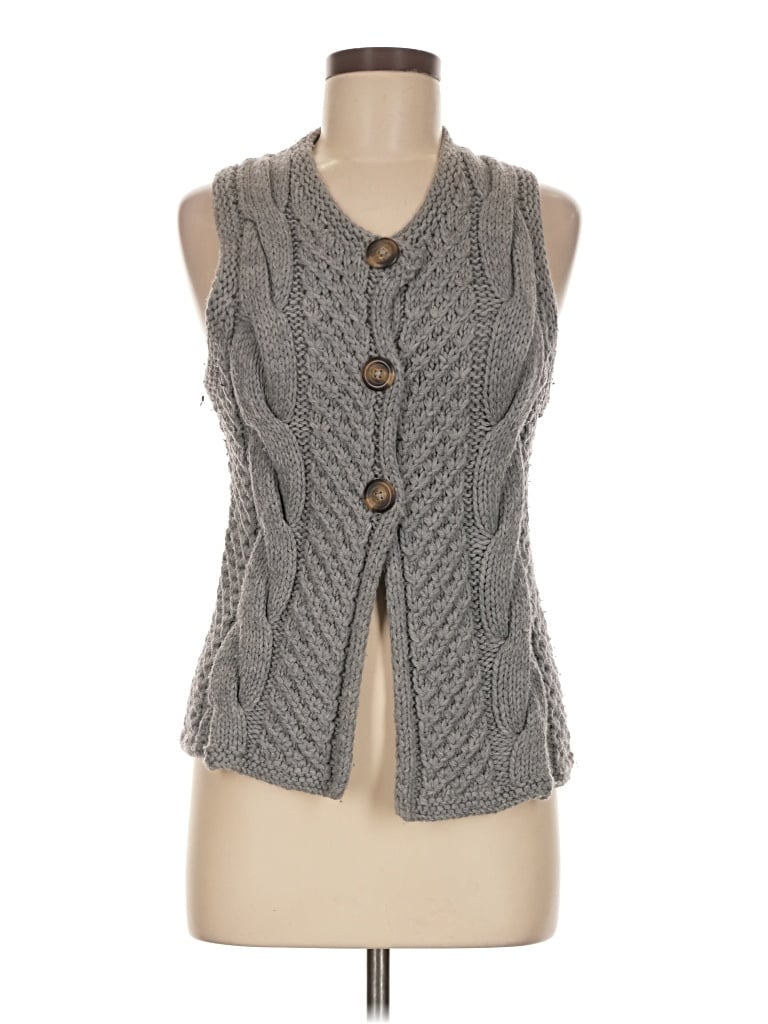Pre-owned Boden Sweater Vest In Gray