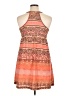 Mudd Print Orange Cocktail Dress Size XL - photo 2