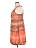 Mudd Print Orange Cocktail Dress Size XL - photo 5