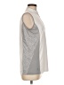 Kate Lord Silver Sleeveless T-Shirt Size M - photo 4