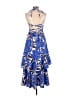 Milly 100% Cotton Blue Cocktail Dress Size 4 - photo 2