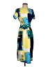 Chetta B Print Blue Casual Dress Size S - photo 1