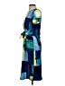 Chetta B Print Blue Casual Dress Size S - photo 5