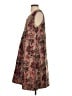 Assorted Brands 100% Polyester Paisley Maroon Brown Casual Dress Size 4 - photo 5