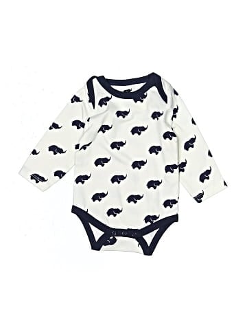 Monica + Andy Long Sleeve Onesie (view 1)