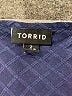 Torrid Blue Sleeveless Blouse Size 2X Plus (2) - photo 7
