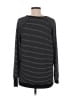 Danskin Stripes Black Pullover Sweater Size L - photo 2