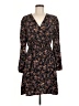 Unbranded 100% Polyester Floral Black Casual Dress Size M - photo 1