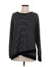 Danskin Stripes Black Pullover Sweater Size L - photo 1