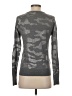 Equipment Animal Print Gray Pullover Sweater Size S - photo 2
