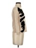 Diane von Furstenberg Floral Tan Wool Pullover Sweater Size P (petite) - photo 4