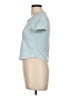 Pilcro Blue Short Sleeve T-Shirt Size L - photo 5