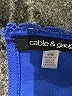 Cable & Gauge Blue Short Sleeve Blouse Size L - photo 7